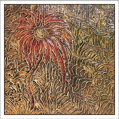 Famous Artist Paintings - The Multidimensional Flower